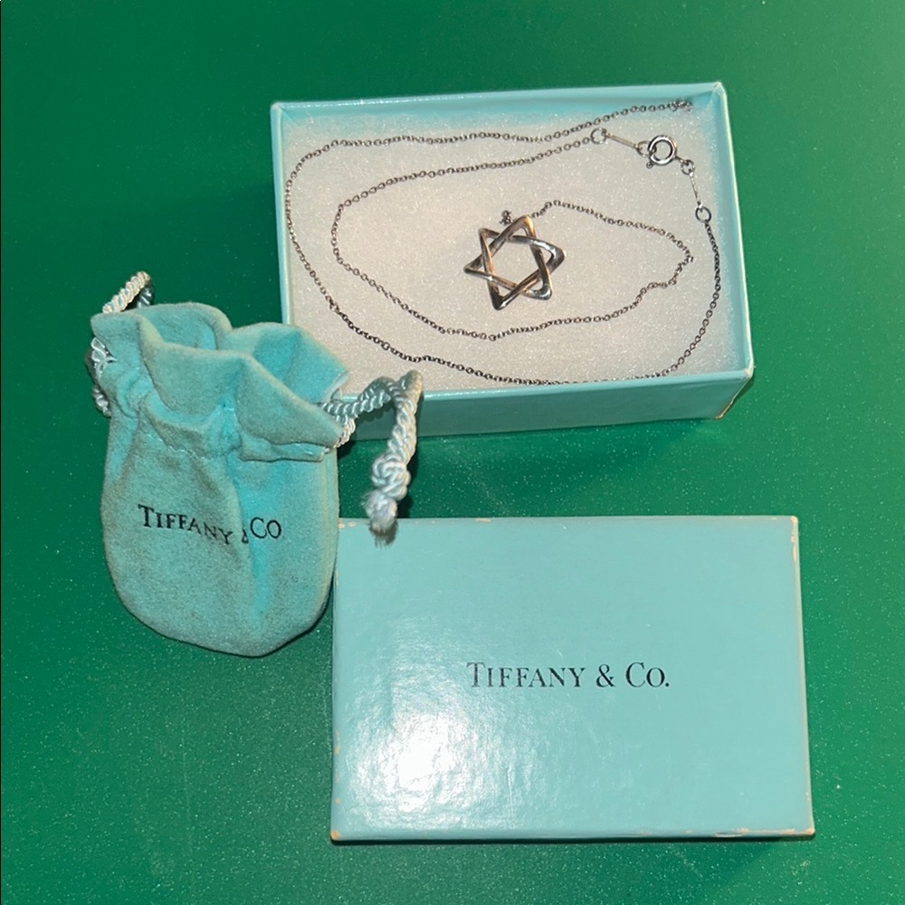 Tiffany & Co. Silver Star Necklace